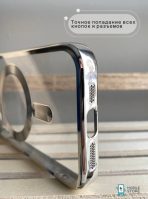 Чехол Mobile Store для Apple iPhone 13 Pro Max серебряный — изображение 5