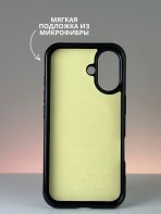 Чехол Mobile Store для Apple iPhone 16 черный — изображение 5