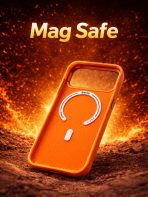 Чехол Mobile Store для Apple iPhone 17 Pro Max оранжевый — изображение 5