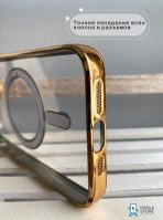 Чехол Mobile Store для Apple iPhone 15 золотой — изображение 5