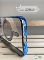 Чехол Mobile Store для Apple iPhone 14 голубой — изображение 5