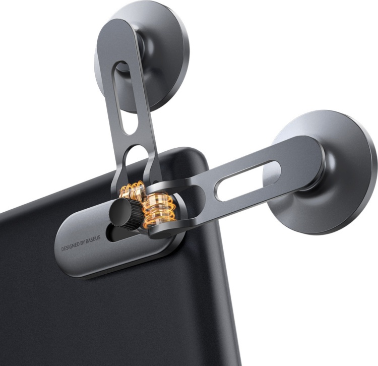 05-54.jpg Магнитный держатель Baseus Designed Tesla Car черный — изображение 5