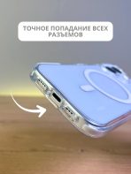 Чехол Mobile Store для Apple iPhone 17 прозрачный — изображение 5