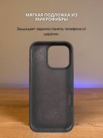 Чехол Mobile Store для Apple iPhone 16 Pro темно-серый — изображение 5