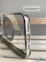 Чехол Mobile Store для Apple iPhone 15 серебряный — изображение 5