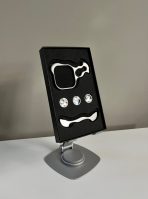 Чехол для Apple iPhone 16 Pro Max серебристый — изображение 5