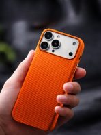 Чехол Mobile Store для Apple iPhone 17 Pro Max оранжевый — изображение 6