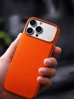 Чехол Mobile Store для Apple iPhone 17 Pro оранжевый — изображение 6