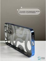 Чехол Mobile Store для Apple iPhone 14 голубой — изображение 6