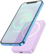 Внешний аккумулятор Mobile Store W-13 10000 мАч фиолетовый — изображение 6