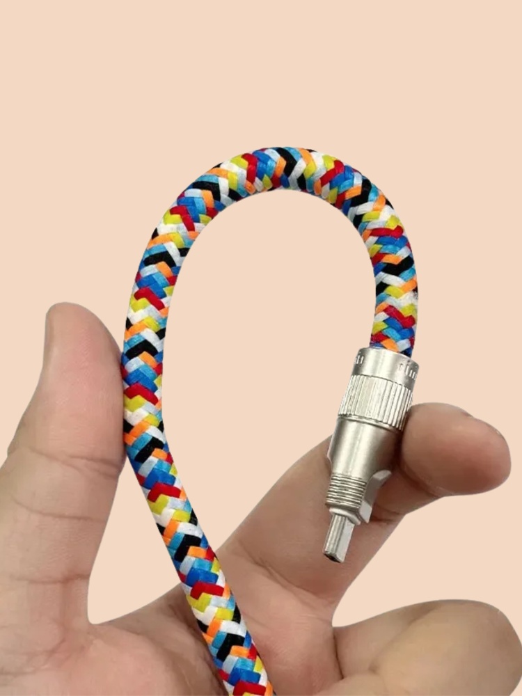 07-3.jpg Кабель Mobile Store USB TypeC (M), 0.3 м, Type-C to Type-C 60W 30 cm серебристый — изображение 7